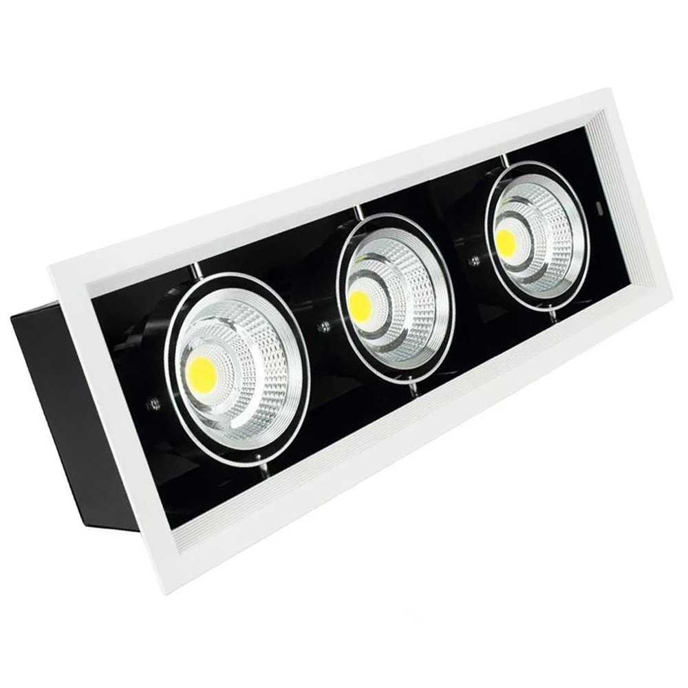 BrightLux-LED Grille Downlights – Triple BrightLux-LED Grille Downlights – Triple
