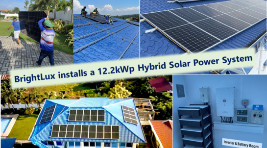BrightLux installs a 12.2kWp Solar Power System BrightLux installs a 12.2kWp Solar Power System